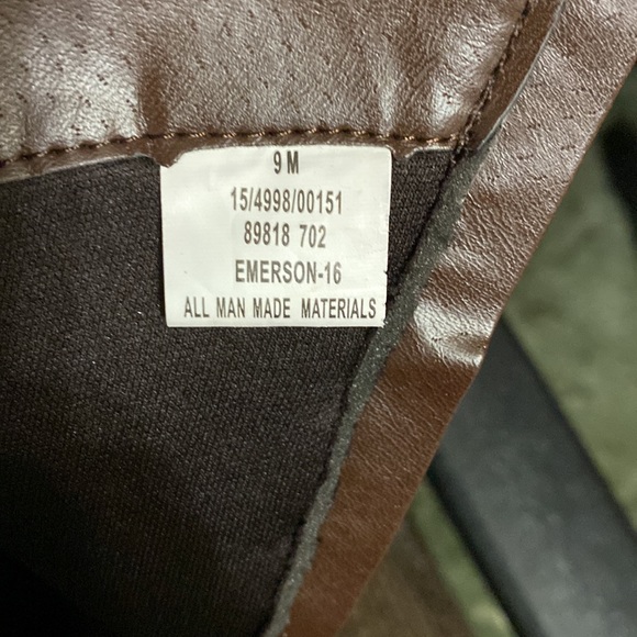 Faux brown leather boots - Picture 4 of 4